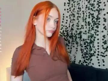 foxy_blush — GOAL: lift up my t-shirt ^^ [33 tokens remaining] Welcome to my room!  #18 #new #shy #skinny #redhead