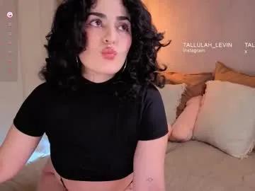 Chaturbate tallulah_levine is Freechat tallulah_levine — Current Goal: Booty clap (sound ON) at 375 tokens -- Next Goal: Spank my ass red (make it red) -- Sex Show at Final Goal #bigass #latina #fuckmachine #feet #lovense #goals
